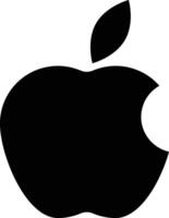 High-Quality Icon of an Apple vector