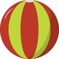 Rubber Ball Illustration in Flat Design vector