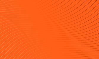 orange wavy stripes pattern background vector