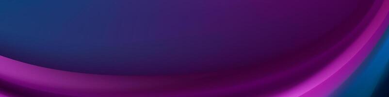 Elegant and flowing abstract element with a vibrant purple wave. vector