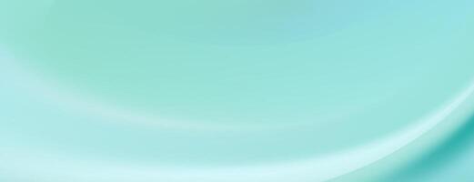 Subtle and airy abstract banner with a soft light teal gradient. vector