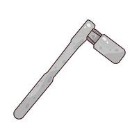Illustration of Socket Wrench vector