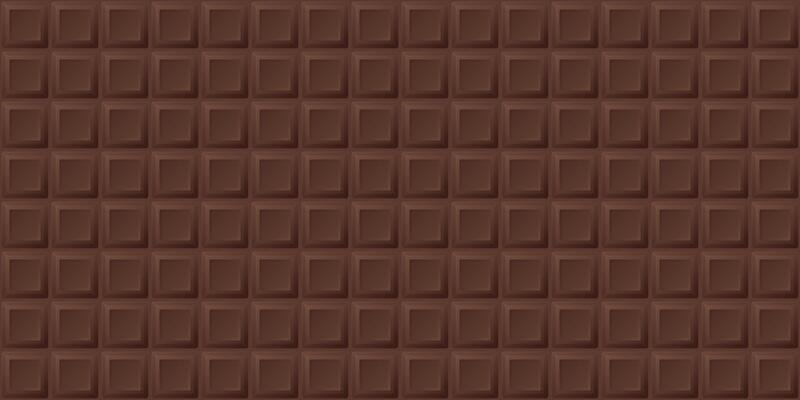 Chocolate bar square shape seamless pattern background graphic illustration.