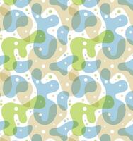 Abstract art organic Colorful floral Random doodle shape botanical pattern. Design for fashion , fabric, textile, vector