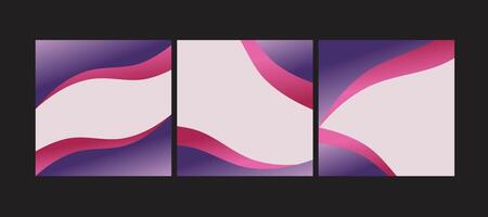 Business Template Vivid Gradients in Motion vector