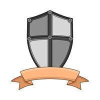 Shield Ribbon Symbol vector