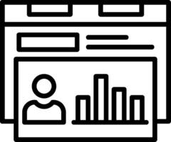 User Predictions Icon vector
