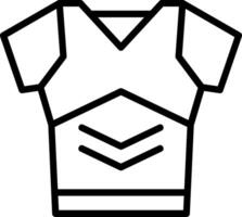 Armor Line Icon vector