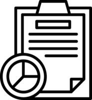 Storage Line Icon vector