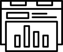Data Interpretation Icon vector
