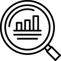 Statistical Analysis Icon vector