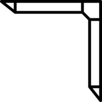 Boomerang Line Icon vector