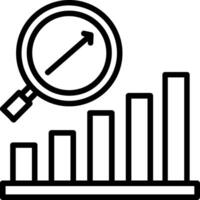 Predictive Analytics Icon vector