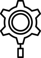 Research Process Icon vector