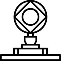 Reward Line Icon vector
