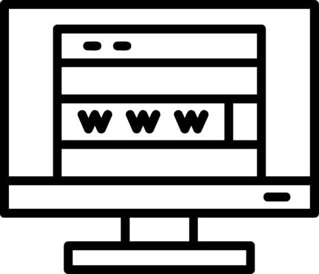 Www Line Icon