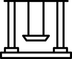 Swing Line Icon vector