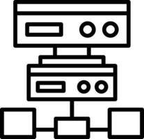 Data Center Icon vector