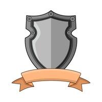 Shield with Ribbon vector