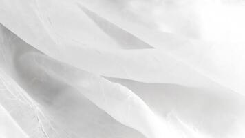 Romantic white veil background with airy layers and soft elegant textures. photo