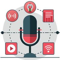 Innovative Voice Control Concept for Intuitive Home Automation vector