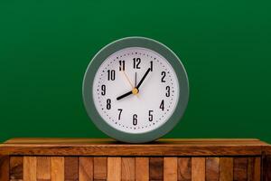 Alarm clock is a tool that tells the time accurately for daily life and work. Punctuality and limited time. photo