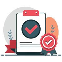 Verified Concept Illustrated A Visual Guide to a Thoroughly Validated Notion vector