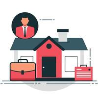 Creative Illustration Showcasing a Dynamic Open Vacancy Position with Vibrant Colors and Modern Design vector