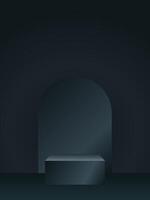 Abstract Background black product background vector