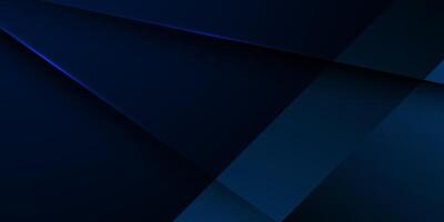 Dark blue dynamic abstract background with shadow overlap shapes. Modern creative dynamic color premium gradient. 3D cover of business design. vector