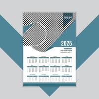 Professional Property Management Calendar Design vector