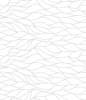 Curly waves tracery, curved lines, stylized abstract petals pattern. Seamless leaf background. Outline white texture. Organic wallpapers for printing on paper or fabric vector