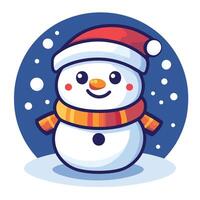 winter wonderland illustration vector