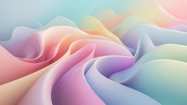 resumen vistoso degradado antecedentes con ondulado líneas foto