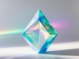 Geometric Opal An opal shape using geometric forms photo