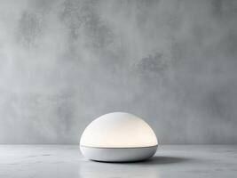 Light gray low contrast smooth Concrete textured background to your concept or product photo