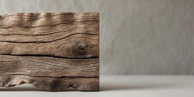 Wooden planks with rich wood texture as a rustic background for design photo