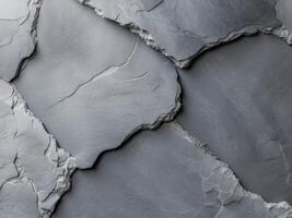 Slate background texture with gray toned textured surface ideal for creative projects and mockups photo