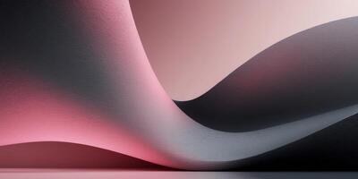 Elegant Pink and Black Textured Gradient Background for Modern Design Projects photo