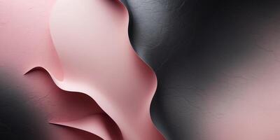Elegant Pink and Black Textured Gradient Background for Modern Design Projects photo