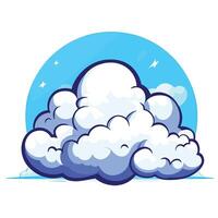 Cloudy Weather Icon vector