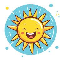 Sunshine Icon Without Shadow vector