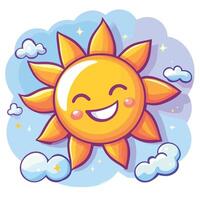Sun Wind Icon vector