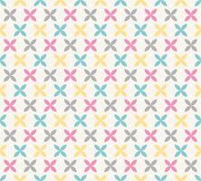 Design geometric shapes seamless pattern background. vector