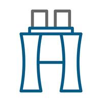 Abstract building logo. Concept of architecture, construction, and real estate. vector