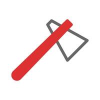 Axe icon illustration. Concept of lumberjack, deforestation, and carpentry. vector