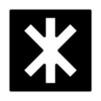 Star of life symbol. Concept of emergency medical services. vector