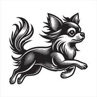 Tiny but Mighty Exploring the Chihuahua Breed vector