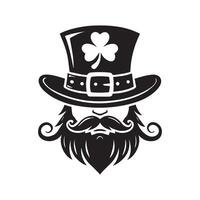Magical Rainbow Leprechaun vector