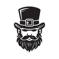 Dancing with a Leprechaun vector